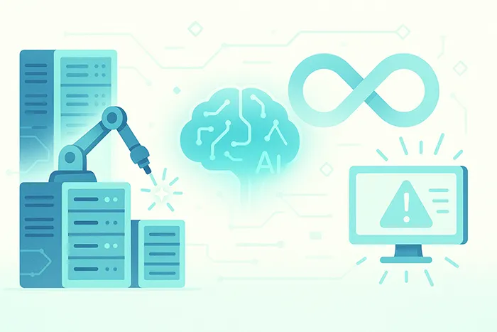 Future of AI in IT operations illustration